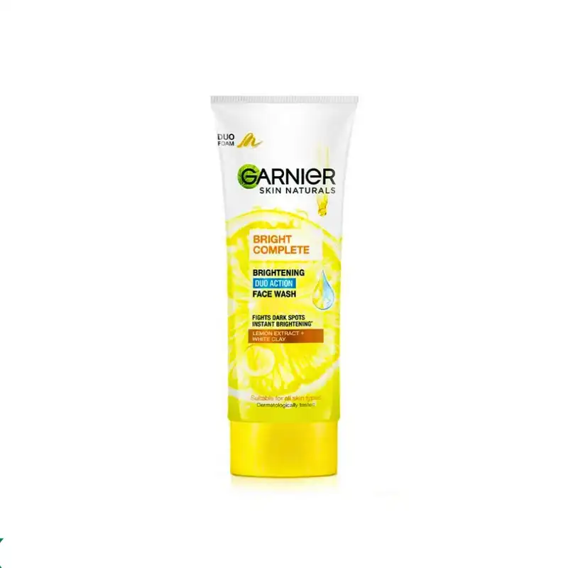 Garnier Bright Complete Duo Action Face Wash